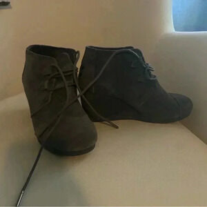 TOM’s Wedge Ankle Bootie